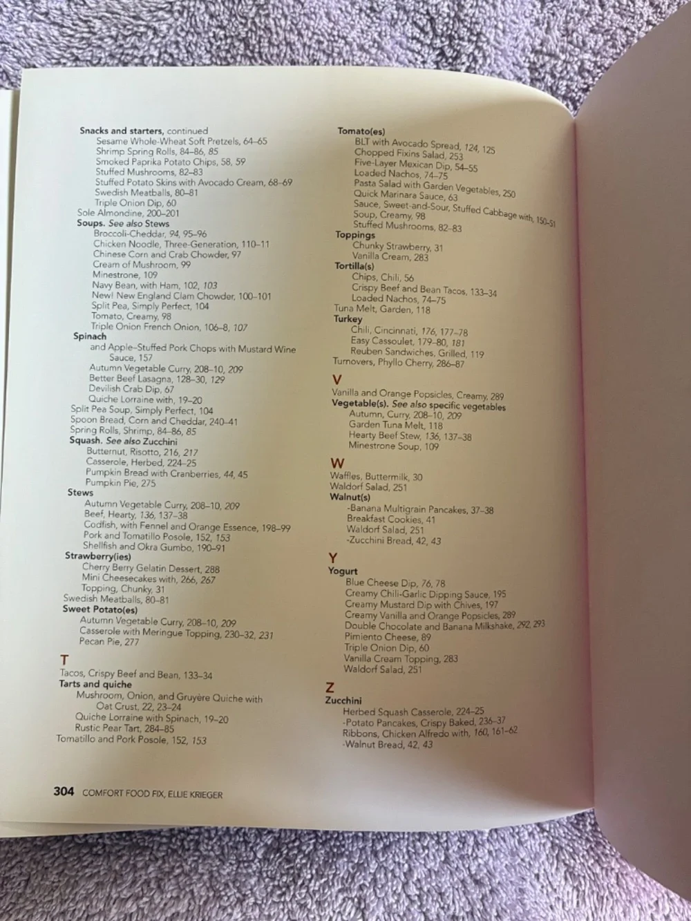 Comfort Food Fix Cookbook